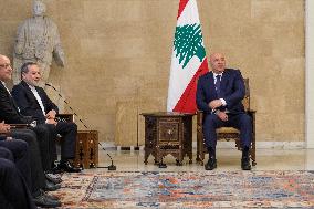 Iran Foreign Affairs Minister Visits Lebanon - Beirut