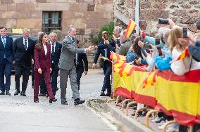 Royals At The 1200th Anniversary Of The Charter of Branosera - Spain