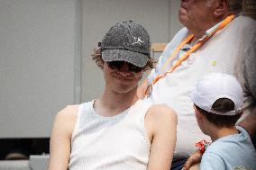 2025 French Open - Celebrities In Stands Day10 NB