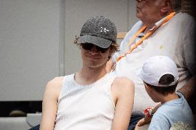 2025 French Open - Celebrities In Stands Day10 NB