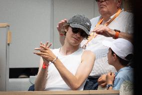 2025 French Open - Celebrities In Stands Day10 NB