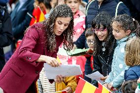 Royals At The 1200th Anniversary Of The Charter of Branosera - Spain