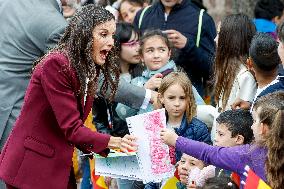 Royals At The 1200th Anniversary Of The Charter of Branosera - Spain