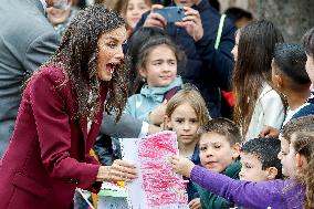 Royals At The 1200th Anniversary Of The Charter of Branosera - Spain