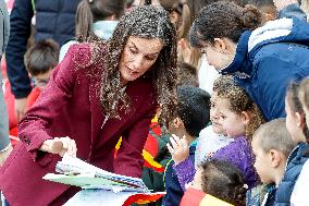 Royals At The 1200th Anniversary Of The Charter of Branosera - Spain