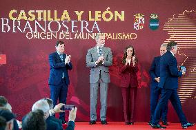 Royals At The 1200th Anniversary Of The Charter of Branosera - Spain