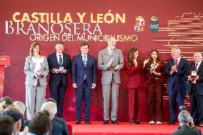 Royals At The 1200th Anniversary Of The Charter of Branosera - Spain