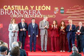 Royals At The 1200th Anniversary Of The Charter of Branosera - Spain