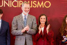 Royals At The 1200th Anniversary Of The Charter of Branosera - Spain