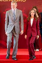 Royals At The 1200th Anniversary Of The Charter of Branosera - Spain