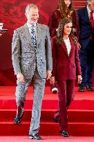 Royals At The 1200th Anniversary Of The Charter of Branosera - Spain