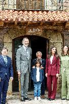 Royals At The 1200th Anniversary Of The Charter of Branosera - Spain