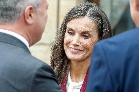 Royals At The 1200th Anniversary Of The Charter of Branosera - Spain