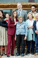 Royals At The 1200th Anniversary Of The Charter of Branosera - Spain