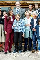 Royals At The 1200th Anniversary Of The Charter of Branosera - Spain
