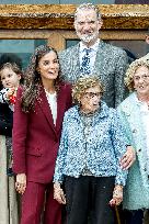 Royals At The 1200th Anniversary Of The Charter of Branosera - Spain
