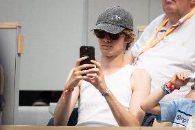 2025 French Open - Celebrities In Stands Day10 NB
