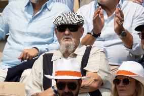 2025 French Open - Celebrities In Stands Day10 NB
