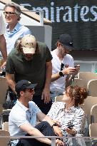 2025 French Open - Celebrities In Stands Day10 NB