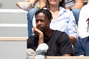 2025 French Open - Celebrities In Stands Day10 NB