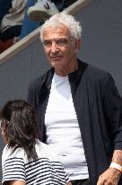2025 French Open - Celebrities In Stands Day10 NB