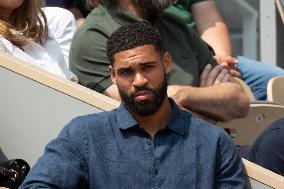 2025 French Open - Celebrities In Stands Day10 NB