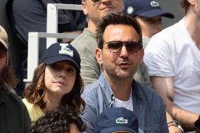 2025 French Open - Celebrities In Stands Day10 NB