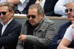 2025 French Open - Celebrities In Stands Day10 NB
