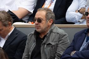 2025 French Open - Celebrities In Stands Day10 NB