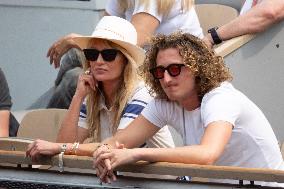 2025 French Open - Celebrities In Stands Day10 NB