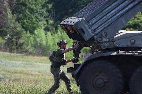 Combat work of Ukraines 30th Mechanized Brigade in Donetsk region