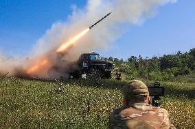 Combat work of Ukraines 30th Mechanized Brigade in Donetsk region