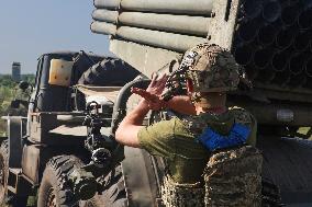 Combat work of Ukraines 30th Mechanized Brigade in Donetsk region