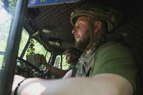 Combat work of Ukraines 30th Mechanized Brigade in Donetsk region