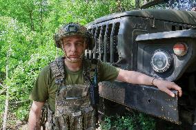 Combat work of Ukraines 30th Mechanized Brigade in Donetsk region