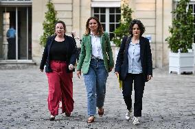 French PM Francois Bayrou receives party leaders in Paris - FA