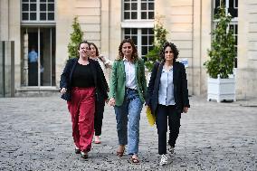 French PM Francois Bayrou receives party leaders in Paris - FA