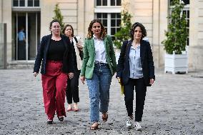 French PM Francois Bayrou receives party leaders in Paris - FA