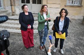 French PM Francois Bayrou receives party leaders in Paris - FA