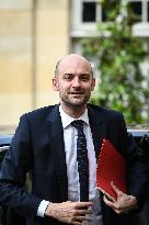 Jean-Noel Barrot arrives for a meeting with French PM Francois Bayrou in Paris - FA