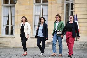 French PM Francois Bayrou receives party leaders in Paris - FA