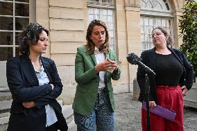 French PM Francois Bayrou receives party leaders in Paris - FA