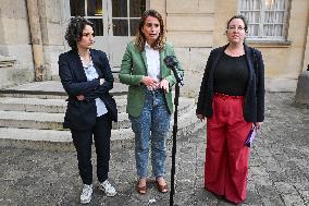 French PM Francois Bayrou receives party leaders in Paris - FA