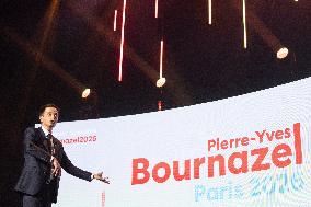 Pierre-Yves Bournazel launch of his mayoral election campaign for the city of Paris AJ