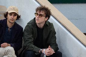 2025 French Open - Celebrities In Stands Night 10 NB