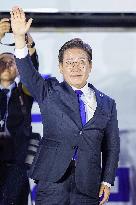 Lee wins S. Korean presidential election