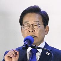 Lee wins S. Korean presidential election