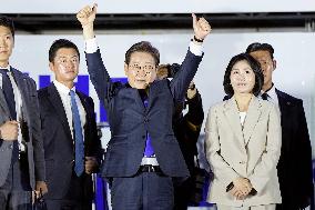 Lee wins S. Korean presidential election