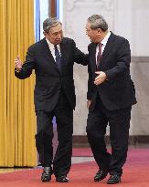 Ex-Japan lower house speaker Kono in Beijing