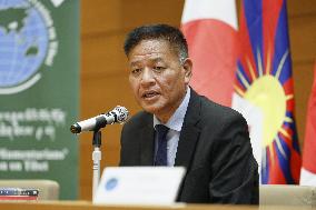 Tibetan government-in-exile leader